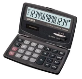 Casio SL-240LB 14 Hane Cep Tipi Kapaklı Hesap Makinesi - 1