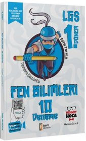 8. Sınıf LGS 1. Dönem Fen Bilimleri 10 Branş Deneme İsem Yayınları - 1