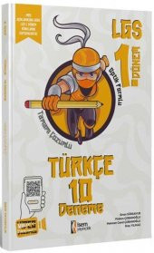 8. Sınıf LGS 1. Dönem Türkçe 10 Branş Deneme İsem Yayınları - 1