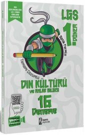 8. Sınıf LGS 1. Dönem Din Kültürü ve Ahlak Bilgisi 16 Branş Deneme İsem Yayınları - 1