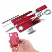 Victorinox SwissCard Lite Ruby 0.7300.T Şeffaf Kırmızı 13F - 1