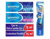 3 Boyutlu Beyazlık Canlandıran Ferahlık + Çay Kahve İçenler Diş Macunu 75 ml Oral-B Fırçası Pro-Flex - 1