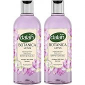 Dalan Duş Jeli Doğal Çiçek Özleri Doğal Gliserin Botanıca Lotus 2 Adet x 500 ml - 1