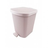 Pedallı Çöp Örgü Desenli (22 Litre) - 1