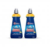 Finish Bulaşık Makinesi Parlatıcısı 400 ml Limon İkili 2 Adet - 1