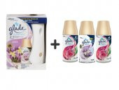 Glade Otomatik Sistem+ Lavanta Ferahlı + Meyve&Çiçek Buketi x Lavanta x Meyve& Çiçek Buketi 3x269Ml - 1