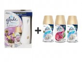 Glade Otomatik Sistem+Lavanta +Temiz Çarşaf Ferahlıx Meyve&Çiçek Buketi x Temiz Çarşaf Ferahlı 3x269ml - 1