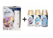 Glade Otomatik Sistem+Lavanta +Lavanta x Temiz Çarşaf Ferahlığı x Temizliğin Ferahlı 3x269ml - 1