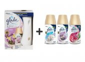 Glade Otomatik Sprey + Lavanta + Temiz Çarşaf Ferahlığı x Lavanta x Meyve& Çiçek Buketi 3x269 Ml - 1