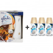 Glade Otomatik Sprey x Oryantal Oud x Temiz Çarşaf  Ferahlığı   3 x 269 Ml - 1