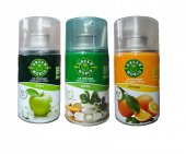 Green world Oda Kokusu Parfümü Elma + Ekzotik + Orange Portakal Kokusu Otomatik Makina Yedek Sprey 3 X 250 Ml - 1