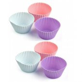 Silikon Kek Kalıbı Muffin 6lı - 1