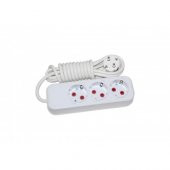 3 Lü Topraklı Grup Priz 2mt - 1