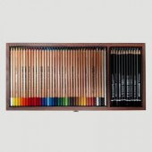 Lyra Rembrandt 48 Parça Polycolor & Art Design Ahşap Kutu (YENİ) L2004001 - 2