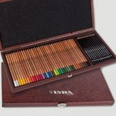 Lyra Rembrandt 48 Parça Polycolor & Art Design Ahşap Kutu (YENİ) L2004001 - 3