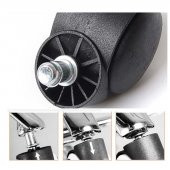 Aletçantam Plastik Koltuk Tekeri Ofis Büro Sandalye Geçmeli Tekerleği x5 - 2