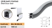 Contacall Kapı Fitili Çelik Kapı Fitili Kapı Contası 6 Metre Siyah - 2