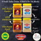 Odun Ateşinde Kepeksiz Bozkır Tahini 930 g - 2