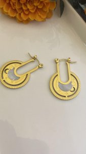 Aksesuar Çarşısı Lazer Kesim Küpe - 3