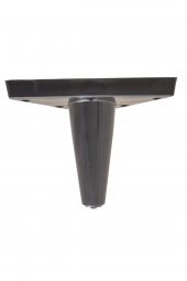 Sena Plastik Ayak Baza Ayağı Koltuk Kanepe Ayağı Puf-tv Ünitesi Ayağı 8 Adet 12 Cm Siyah - 2