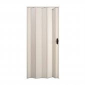 Faran Dekorasyon 72 x 215 Beyaz Renk Camsız Pvc Akordiyon Katlanır Kapı - FRNAKMODEL-03 - 2