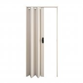 Faran Dekorasyon 72 x 215 Beyaz Renk Camsız Pvc Akordiyon Katlanır Kapı - FRNAKMODEL-03 - 3