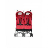 Peg Perego Pliko Mini Classico Twin Bebek Arabası / red - 1