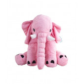 Furkan Toys Peluş Fil Pembe 52 cm - 1