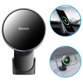 Baseus Magsafe İphone 11 12 13 14 Pro Max Kablosuz Araç Şarjı Araç Telefon Tutucu - 1