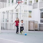 Sünger Futbol Topu Mavi-Mor 1 Numara - 4