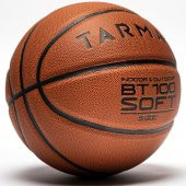 Tarmak BT100 Basketbol Topu 4 Numara Kahverengi - 1