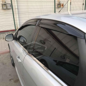 Ford Focus 2 - 2.5 Sedan 2004-2011 Uyumlu Mugen Cam Rüzgarlığı Seti Piano Black 4lü İthal - 3