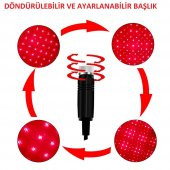 Usb li gece lambası Tavan Led Aydınlatma Kırmızı - 5