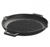 Lava Lv Eco Gt 30 Siyah Yuvarlak Döküm Demir Izgara Tava 30 CM - 1