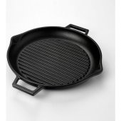 Lava Lv Eco Gt 30 Siyah Yuvarlak Döküm Demir Izgara Tava 30 CM - 3