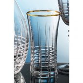 Kcd Helen Altın Kesme El Dekor Yaldızlı 6 Adet Desenli Su ve Meşrubat Bardak Takımı thumbnail 1