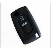 CITROEN C2 C3 C4 PİCASSO SİLİKON ANAHTAR KILIF (SİYAH) thumbnail 1