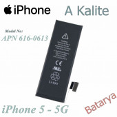 iphone 5 Batarya 5G Apn 616-0613 Batarya iphone 5 Batarya 5G Apn 616-0613 Uyumlu Yedek Batarya - 1