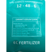 GENTA FOSFOR  12- 48- 6  NPK GÜBRESİ HARMANLANMIŞ - 3