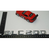 Benz GLC 200 Bagaj Krom Metal 3M 3D Yazı Logo thumbnail 5