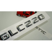 Benz GLC 220 4Matic Bagaj Krom Metal 3M 3D Yazı Logo thumbnail 1