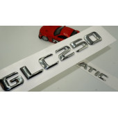Benz GLC 250 4Matic Bagaj Krom Metal 3M 3D Yazı Logo - 1