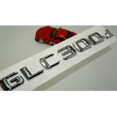 Benz GLC 300d Bagaj Krom Metal 3M 3D Yazı Logo thumbnail 1