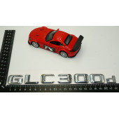 Benz GLC 300d Bagaj Krom Metal 3M 3D Yazı Logo thumbnail 5