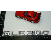 Benz GLE 300 Bagaj Krom Metal 3M 3D Yazı Logo thumbnail 5