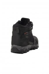 Scootland Siyah Nubuk Hakiki Deri Erkek Outdoor Bot - 4