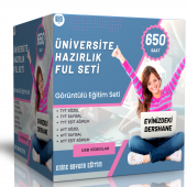 2024 Üniversite Hazırlık Ful Seti 650 Saat - 1