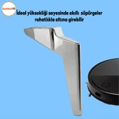 Logan Lüks Mobilya Kanepe Tv Ünitesi Koltuk Ayağı 23 Cm Krom Konsol Ayakları - 2