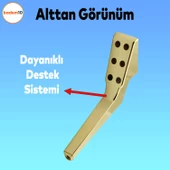 Logan Lüks Mobilya Kanepe Tv Ünitesi Koltuk Ayağı 23 Cm Gold Altın Konsol Ayakları thumbnail 5
