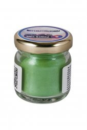 POWER TIME EPOXY Sedefli Metalik Toz Pigment Boya / Açık Yeşil / Epoksi Için - 2